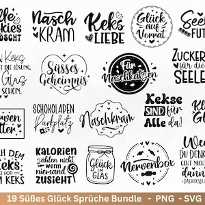 Plotterdatei Keks Sprüche - Keksglas Gravur - Laserdatei Holz - Keksdose Weihnachten Svg - Vorratsdose Svg - Geschenk Weihnachten - Cricut