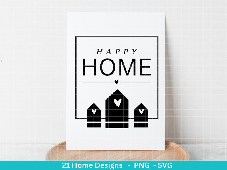 Plotter file Home svg Home lettering sayings svg Clipart plotter file German Cricut Silhouette Studio plotter file digital image 7