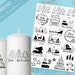 see more listings in the Candles PDF templates section