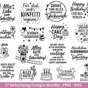 Birthday plotter file - Birthday sayings svg - Birthday svg - Cricut svg file - Birthday lettering - Laser file gift idea png