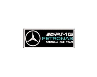Auto racing team amg embroidered patch