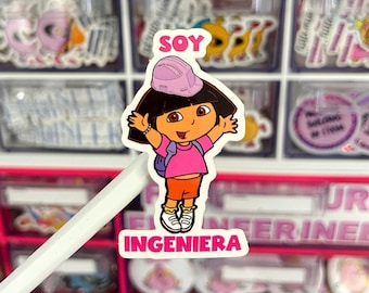 Soy Ingeniera Sticker | Latina Engineer | Engineering Empowerment Sticker