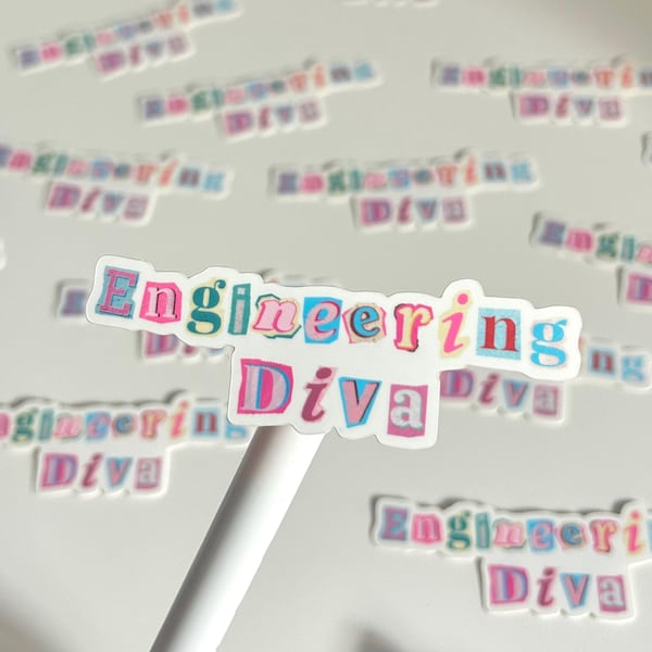 Cute Engineering Sticker - Etsy