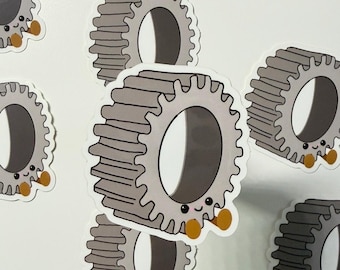 Engineering Gear | Engineering Stickers | Cute Engineering Sticker | Engineer