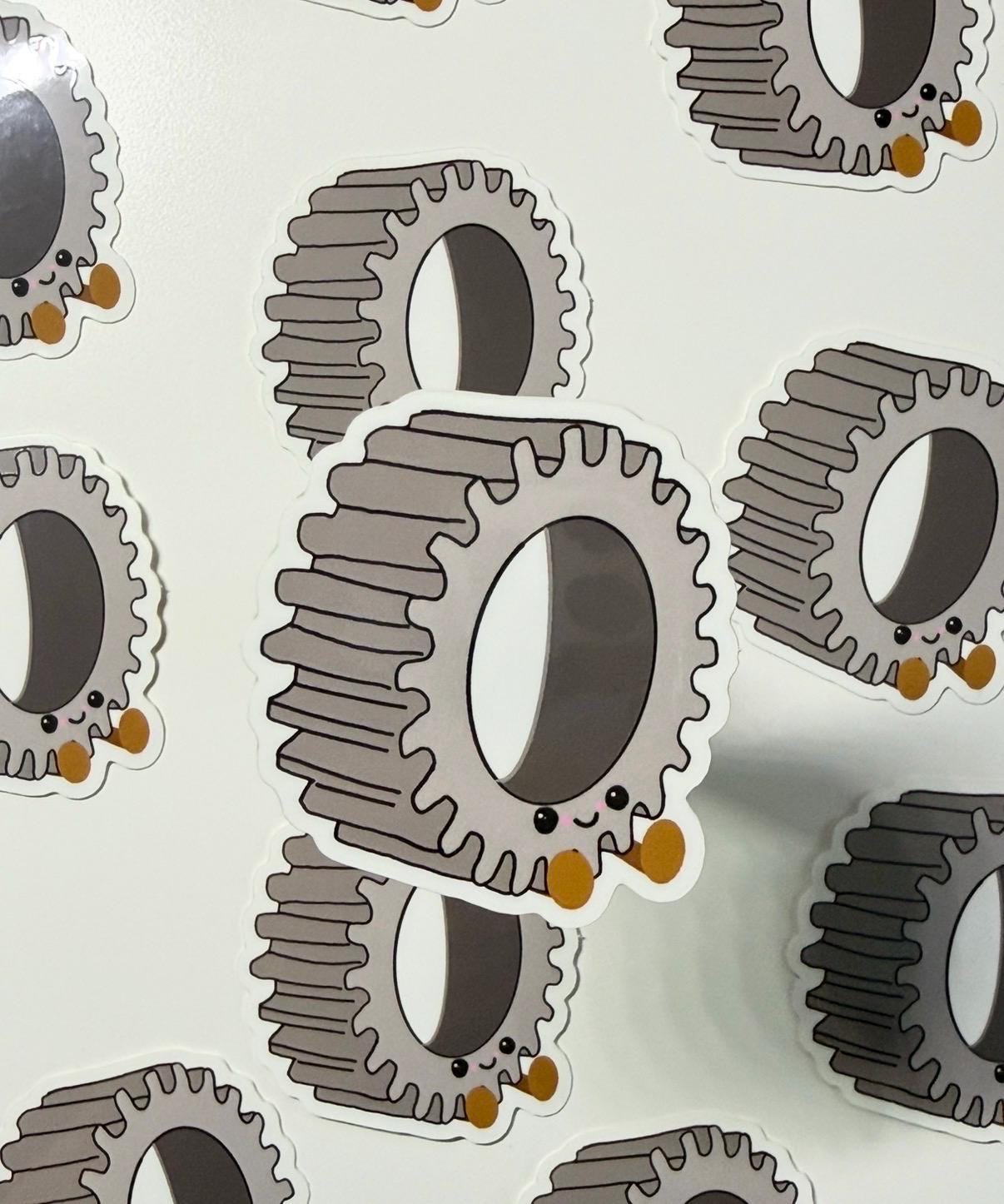Engineering Gear Amuseables Inspired | Engineering Stickers | Cute ...