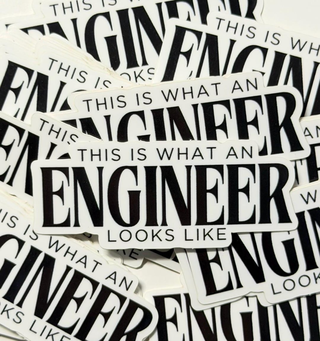 This is What an Engineer Looks Like | Engineering Stickers ...