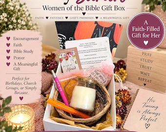 Sarah Bible Study Gift Box for Women, Women of the Bible Study Kit, Christian Gift Box, Faith-Based Gift for Her