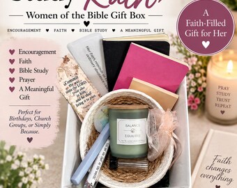 Ruth Bible Study Gift Box for Women, Women of the Bible Study Kit, Christian Gift Box, Faith-Based Gift for Her