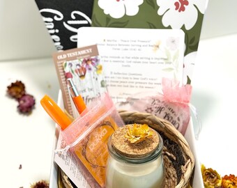 Martha Bible Study Gift Box for Women, Women of the Bible Study Kit, Christian Gift Box, Faith-Based Gift for Her