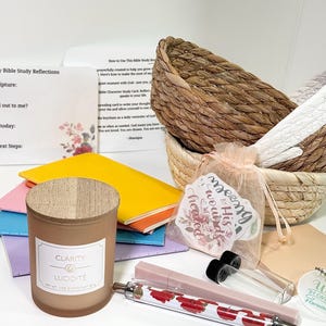 Ruth Bible Study Gift Box, Christian Care Package, Gift for Christian, Bundle Gift for Her, Faith Boho Bible Study Gift, Devotional Gift Box