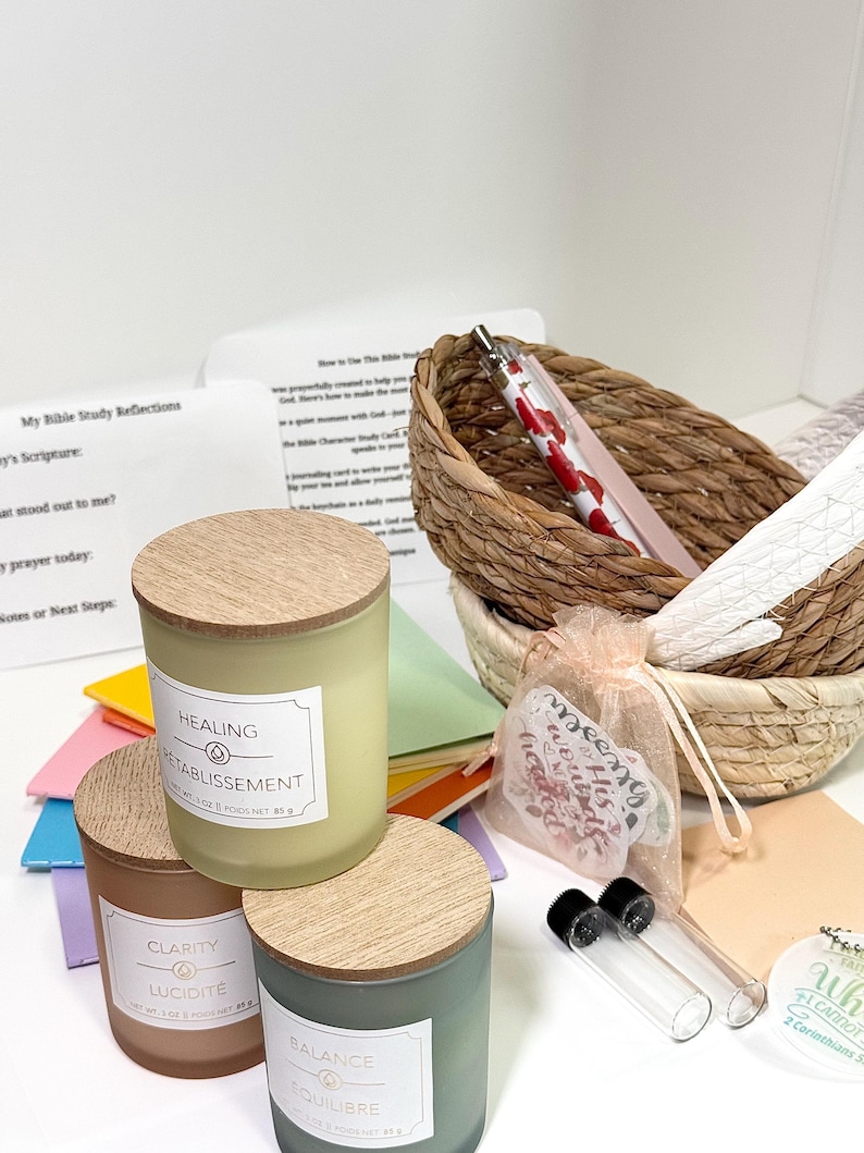Ruth Bible Study Gift Box, Christian Care Package, Gift for Christian, Bundle Gift for Her, Faith Boho Bible Study Gift, Devotional Gift Box