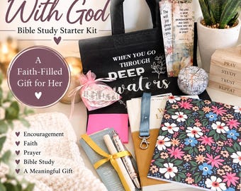Bible Study Starter Kit for Women, Christian Gift Box, Bible Study Gift Set, Faith Based Gift, Christian Care Package