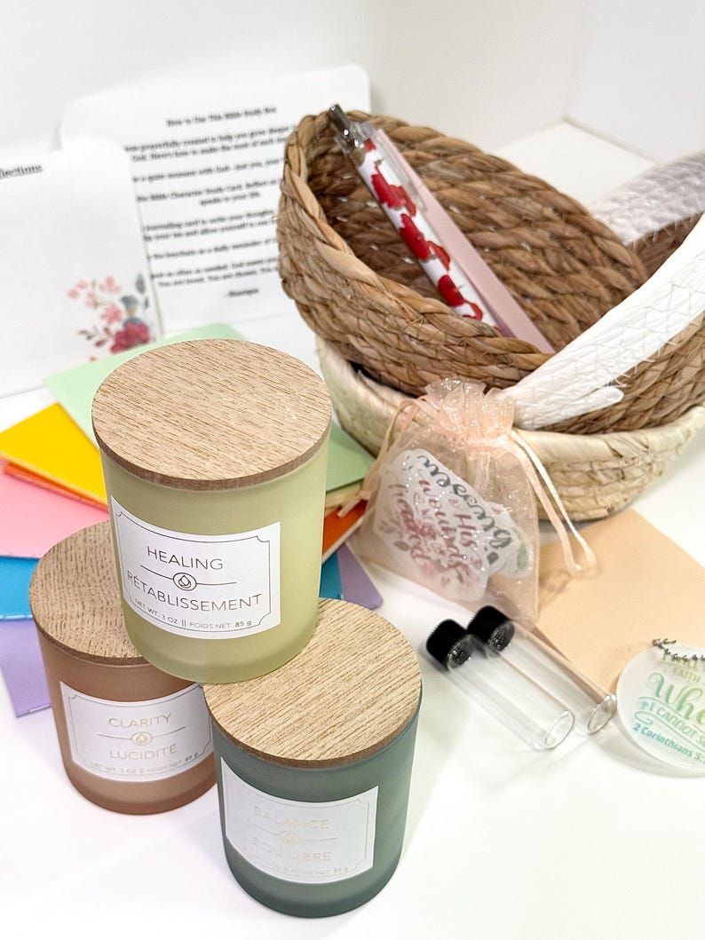 Ruth Bible Study Gift Box, Christian Care Package, Gift for Christian, Bundle Gift for Her, Faith Boho Bible Study Gift, Devotional Gift Box