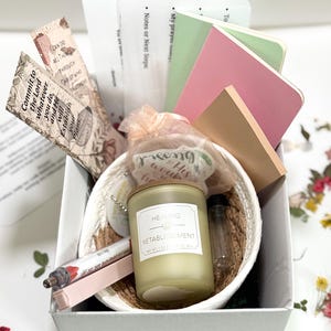 Ruth Bible Study Gift Box, Christian Care Package, Gift for Christian, Bundle Gift for Her, Faith Boho Bible Study Gift, Devotional Gift Box