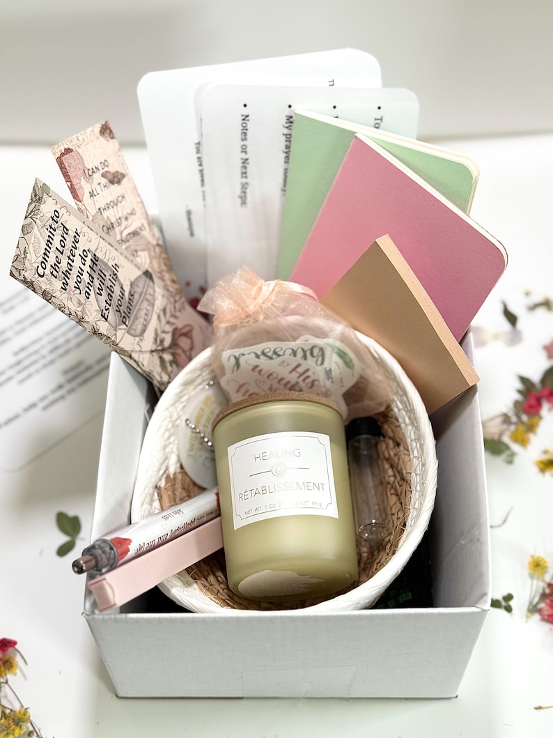 Ruth Bible Study Gift Box, Christian Care Package, Gift for Christian, Bundle Gift for Her, Faith Boho Bible Study Gift, Devotional Gift Box