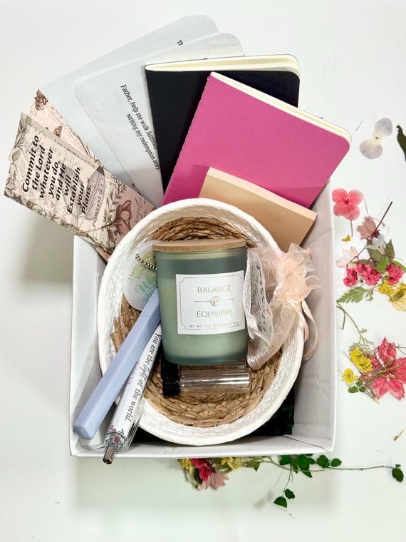 Ruth Bible Study Gift Box for Women, Christian Care Package, Faith Based Gift Set, Bible Study Box, Devotional Gift, Christian Gift for Her