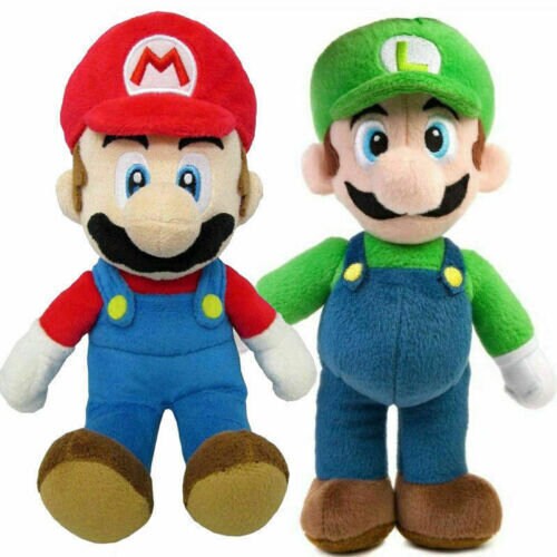 mario brothers plush