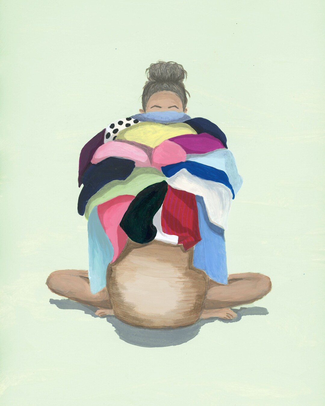 Laundry Art Print Wall Art Wall Decor Art by Molly Etsy