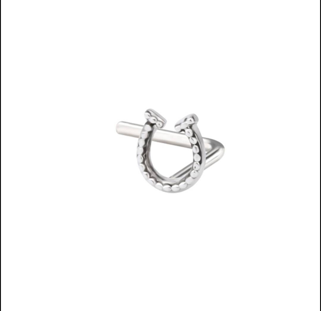 Horseshoe Nose Piercing l Shape Etsy