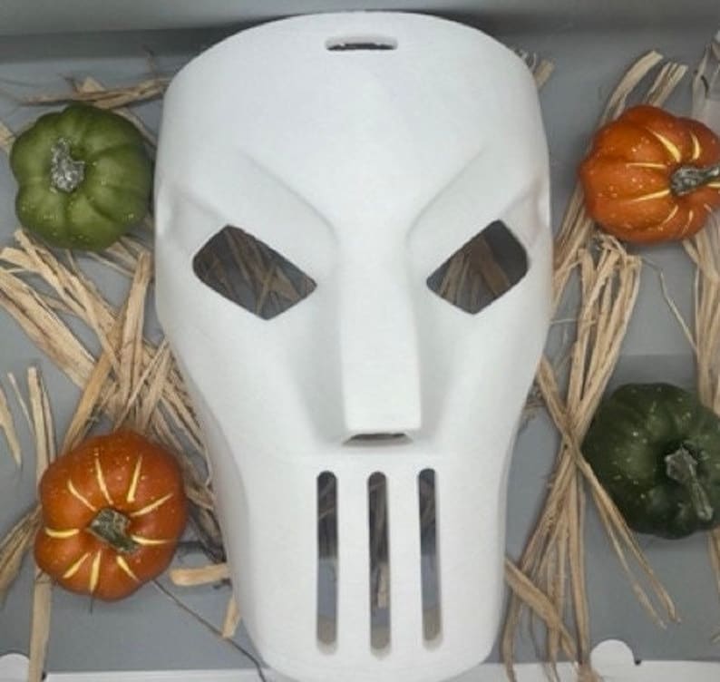 TMNT Casey Jones Inspired Mask no Strap Etsy