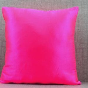 Neon Pink Pillow Cover and Pink Euro Sham Covers Pink Pillow Bright Pink Accent Pillow Pink Pillow Cover Pink Throws Pink Shams Bedding