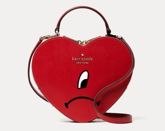 Un Verano Sin Ti Bad Bunny Inspired Heart Crossbody Bag - Custom Kate Spade  Love Shack Heart Purse