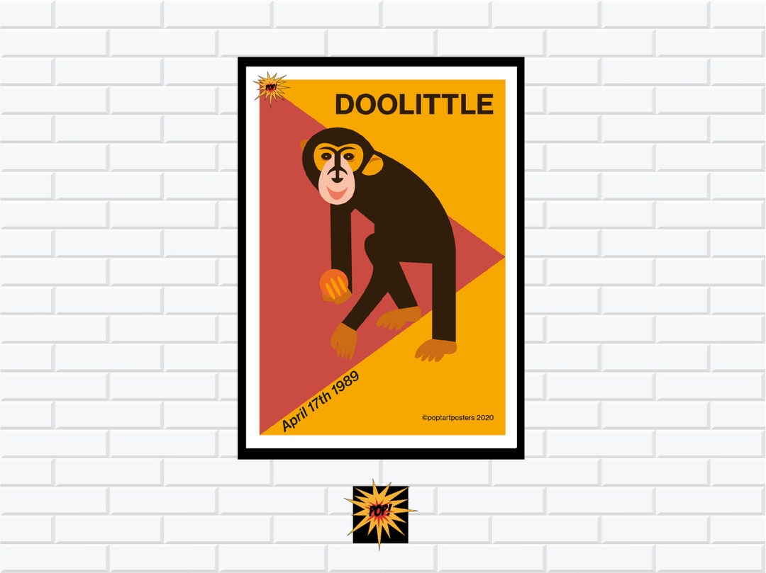 Doolittle Print Indie Band Poster Music Art Etsy