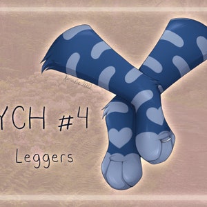 Votre personnage ici 4 Leggers Furry Commission
