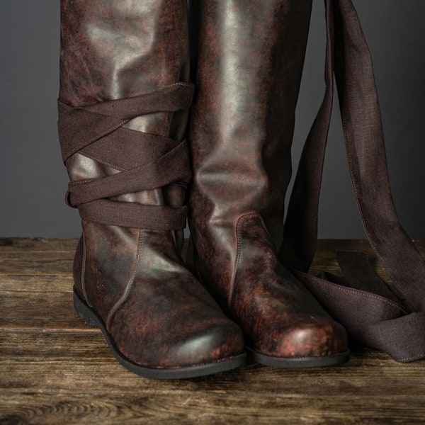 Leather Boots - Etsy