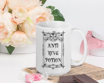 Anti Love Potion Valentine's Day Coffee Mug