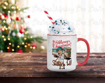 National Lampoon's Christmas Vacation Shitters Full Funny Humorous Coffee Mug with Inside Color