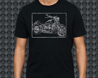 BMW R18B R 18 B Motorcycle Motorbike GorillaFX Graphic style02 Design Tshirt Print
