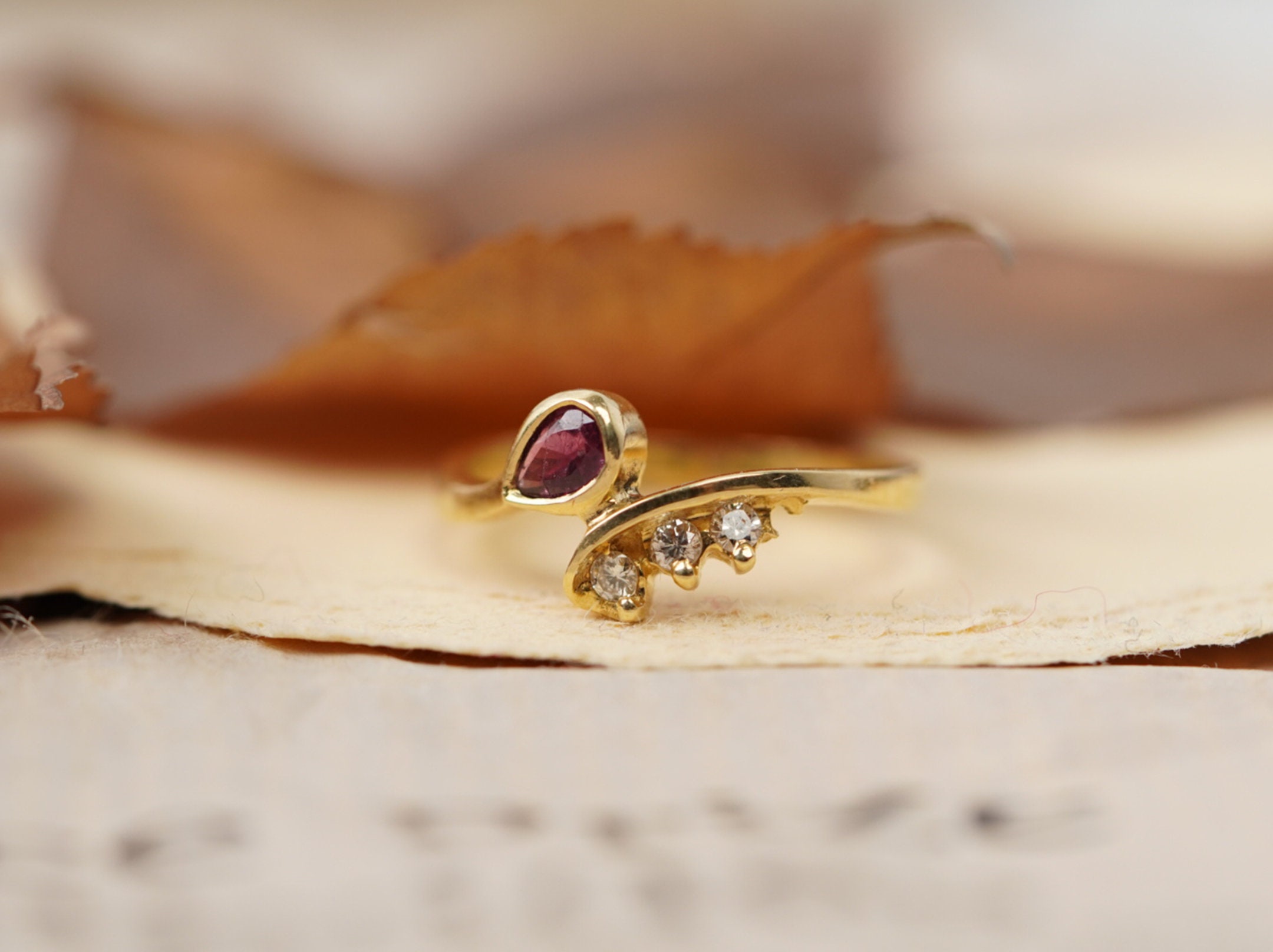Large Chevalier Sterling Silver Ring with Black Diamonds plated in Rose Gold (No 55)