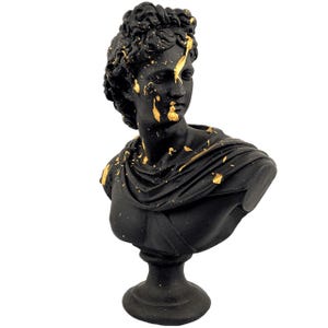 Large Apollo Sculpture Statue – Greek Roman Bust – White 13 Inch Classic Apollo Bust – Mythological Home Decor – Elegant Gift for Him or Her