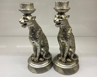 ヴィンテージ ブラック パンサー ランプ プランター、Maestri Bros