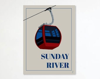 Sunday River Poster