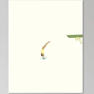Taucher Poster