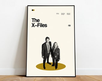 X Files Poster - Etsy
