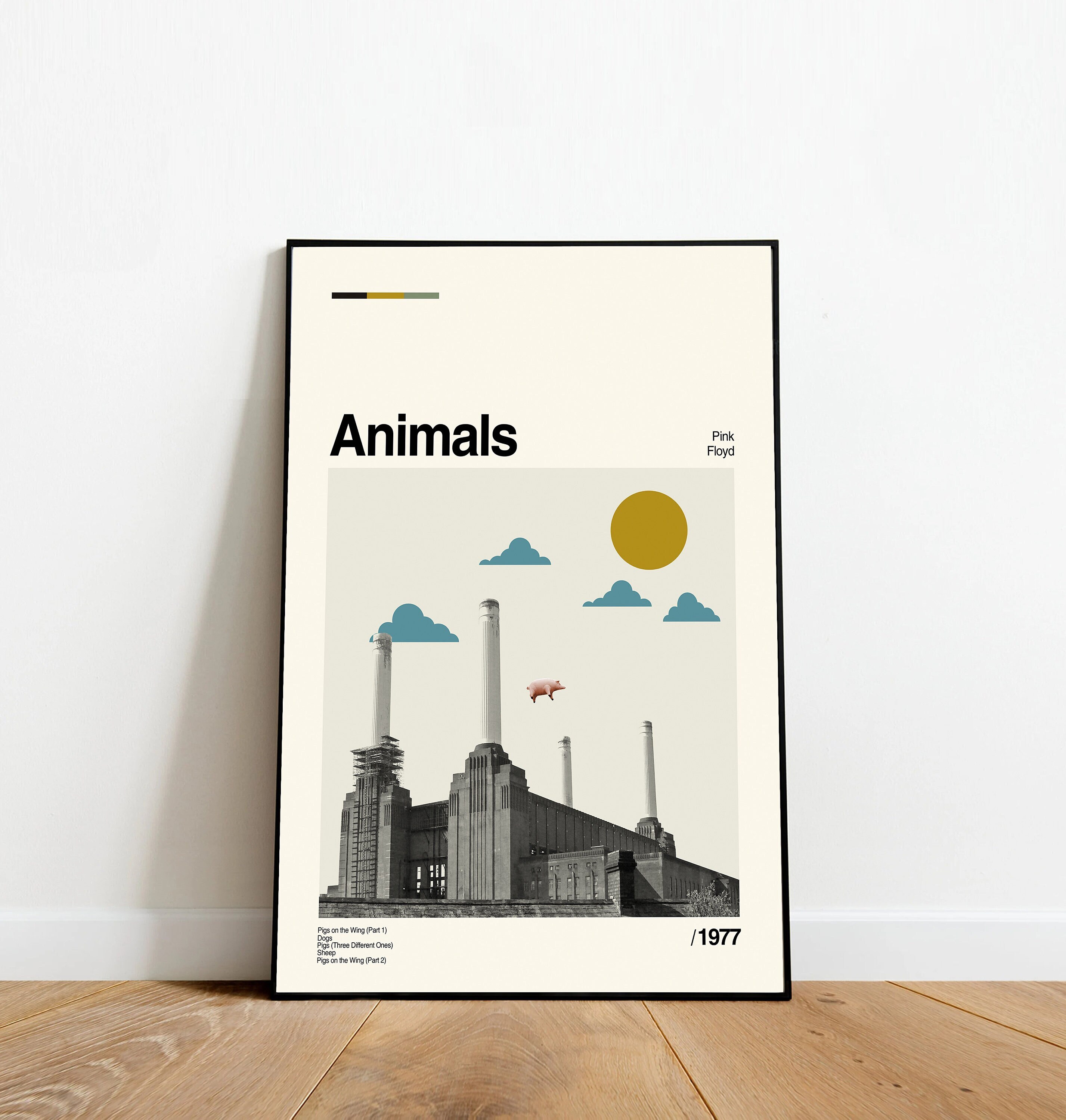 Animals Pink Floyd - Etsy Animals Pink Floyd - Etsy