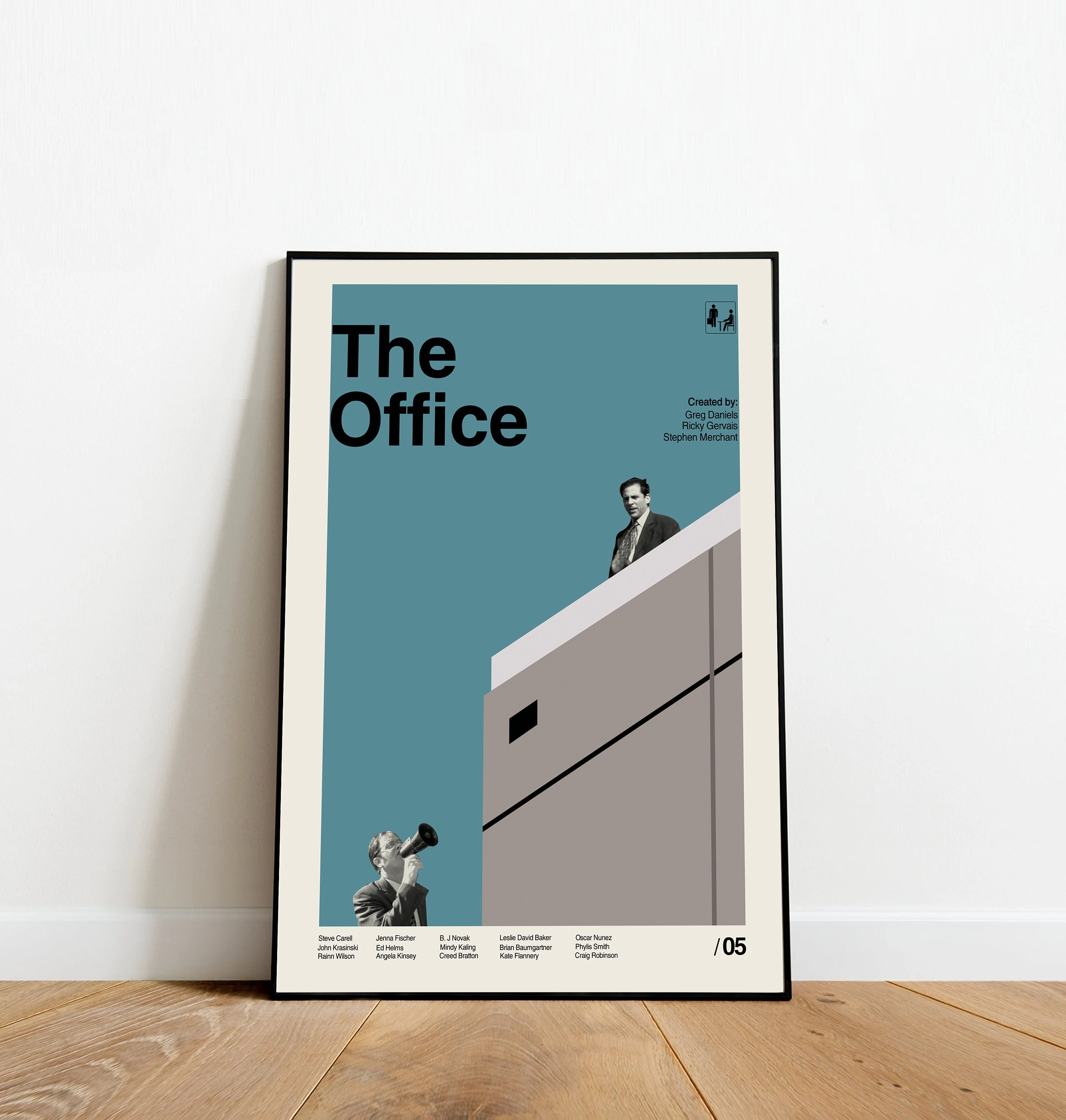 THE OFFICE Poster Retro Movie Poster Minimalist Art Etsy UK