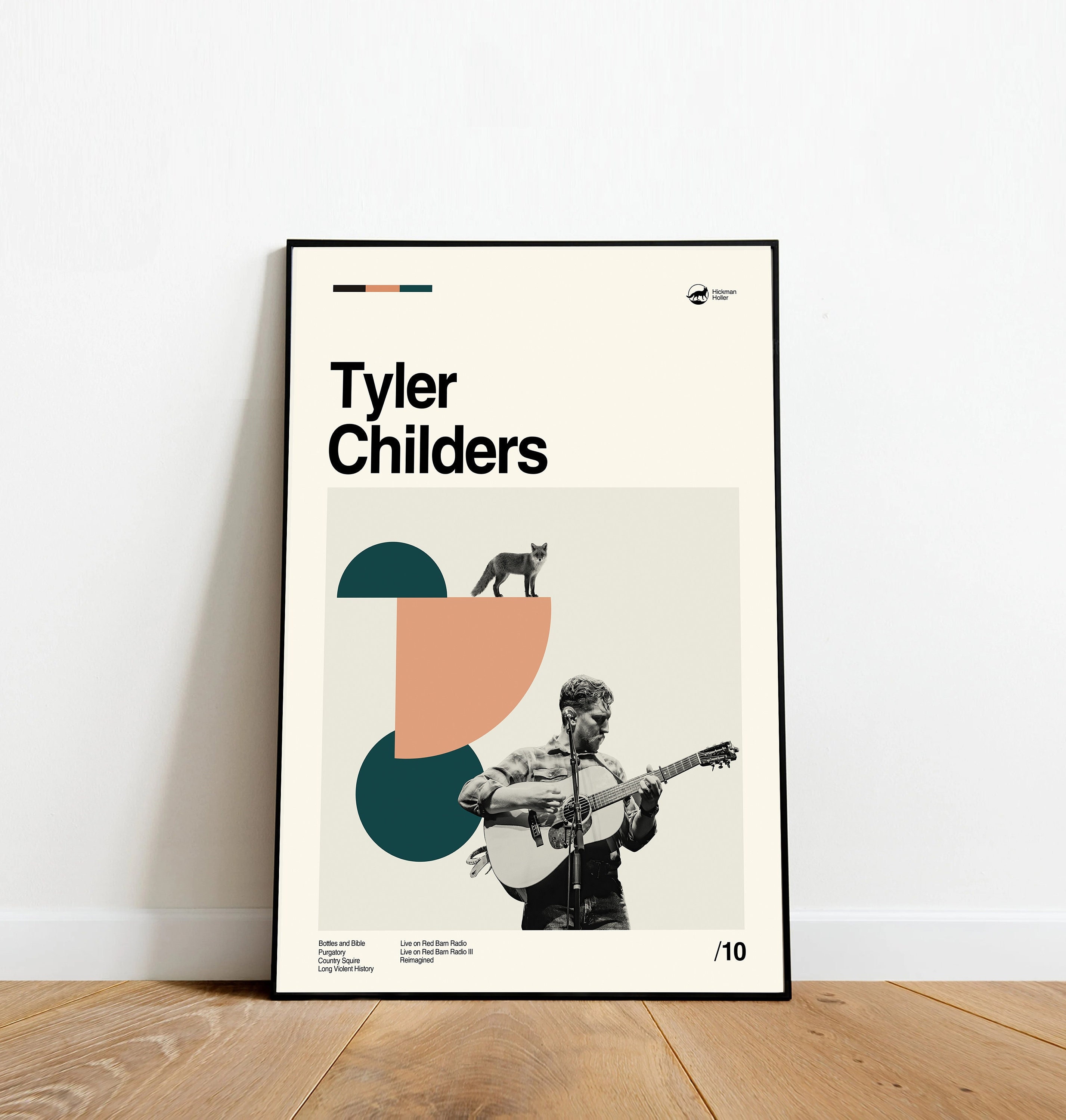 Discover TYLER CHILDERS retro Poster - Music Album Poster - Minimalist Art