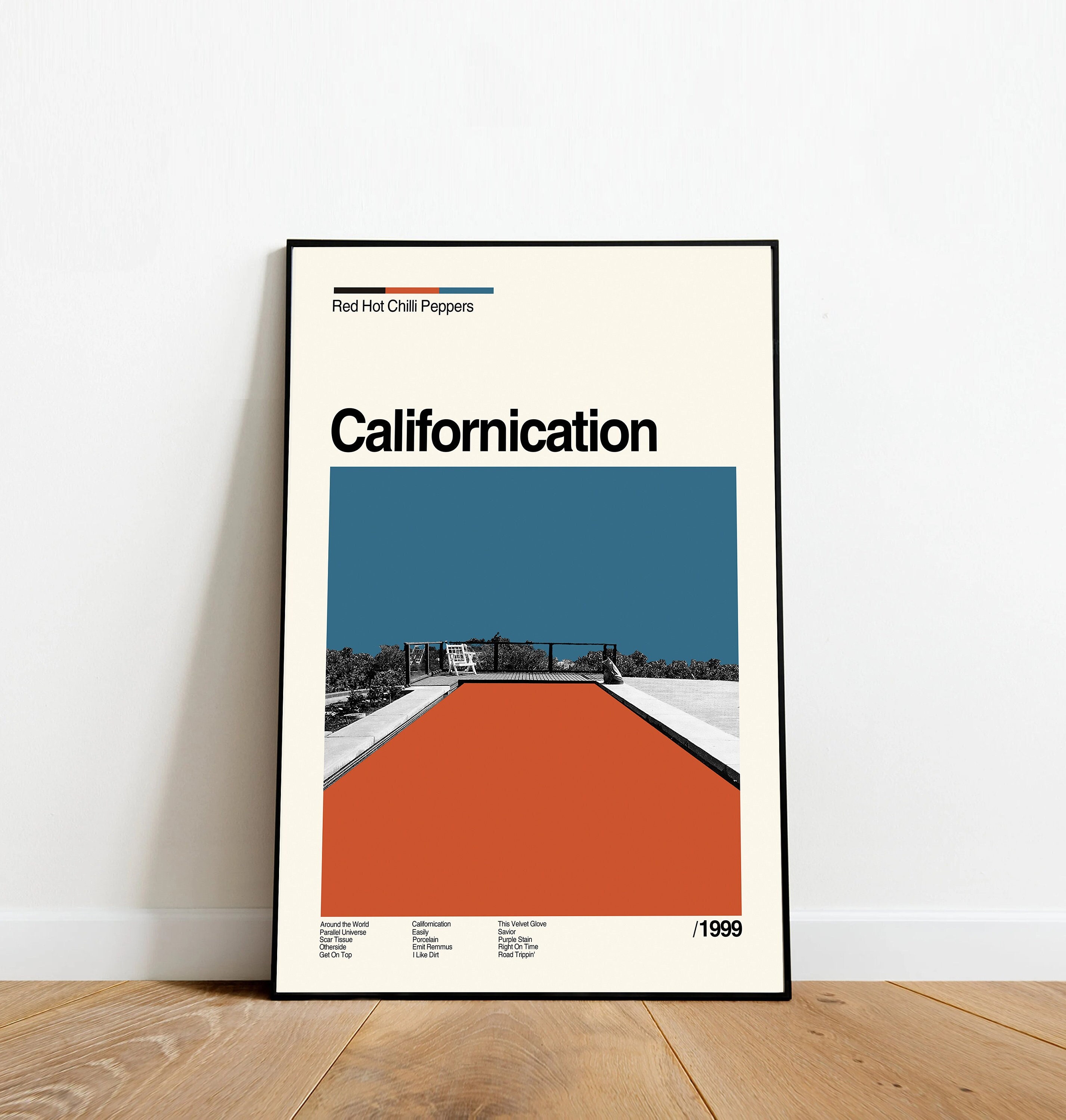 Discover Red Hot Chili Peppers Poster, Californication Album - Music Album Poster