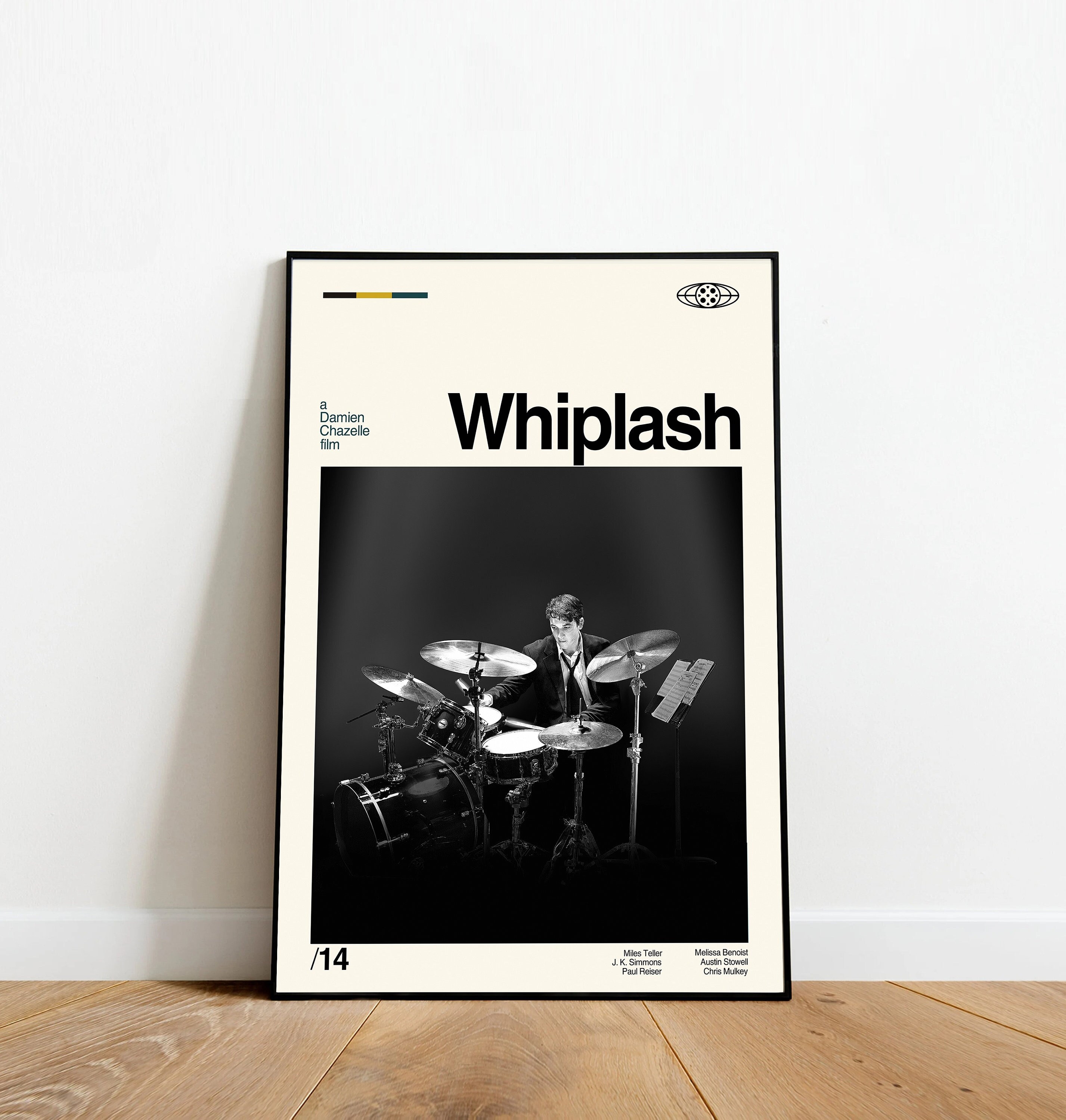 Whiplash Movie Poster -  Retro Movie Poster - Vintage Poster