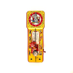 Tin Toy Clock - Etsy