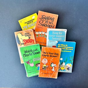 Mid-Century Peanuts Comic Strip Paperback Books CHOOSE ONE | Collectible Peanuts Books | 1970s Peanuts | 1960s Peanuts