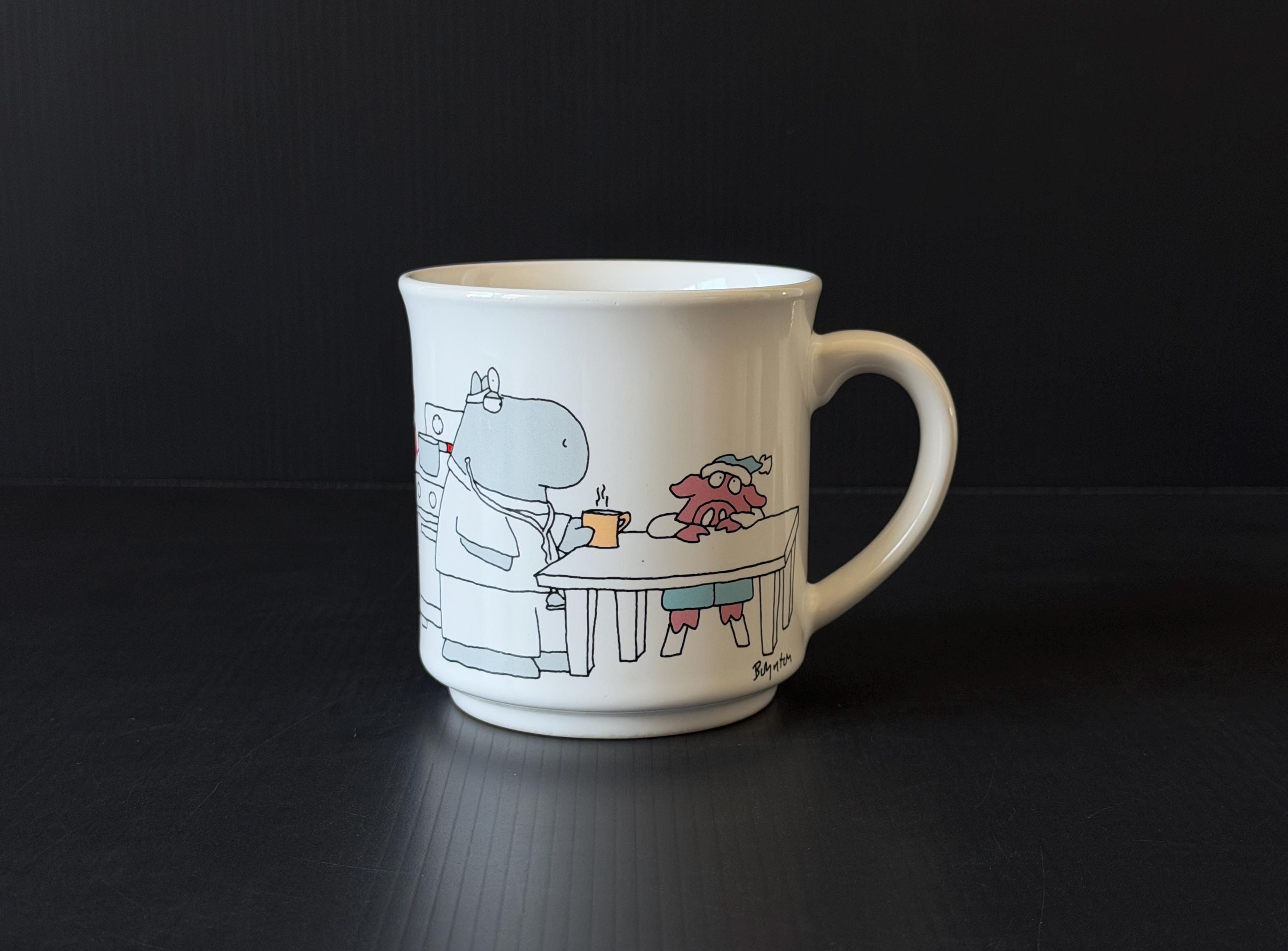 Vintage Sandra Boynton Emergency Alert Hot Chocolate Mug product image
