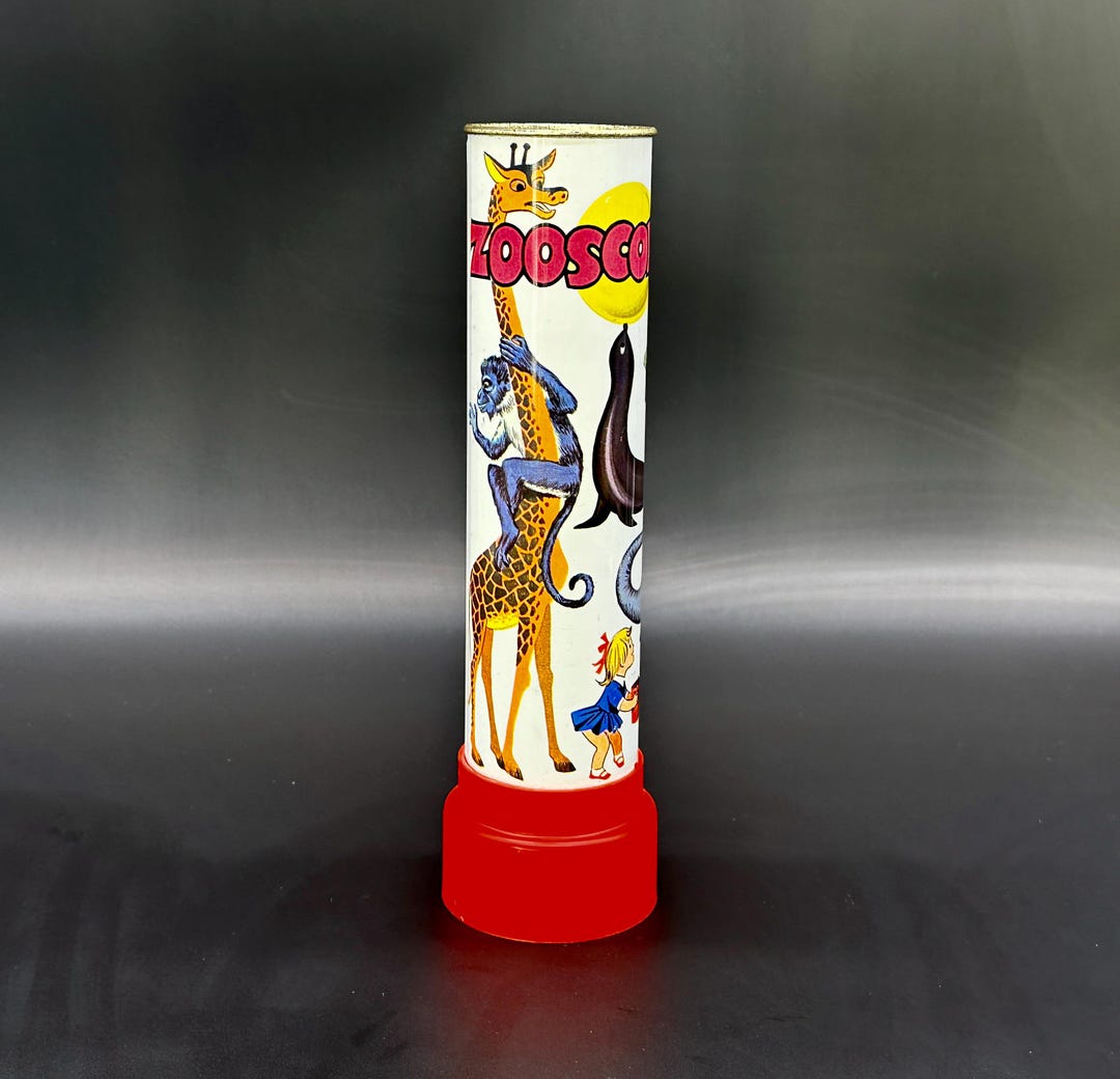 Mid-century Zooscope Kaleidoscope | Green Monk Combex Metal