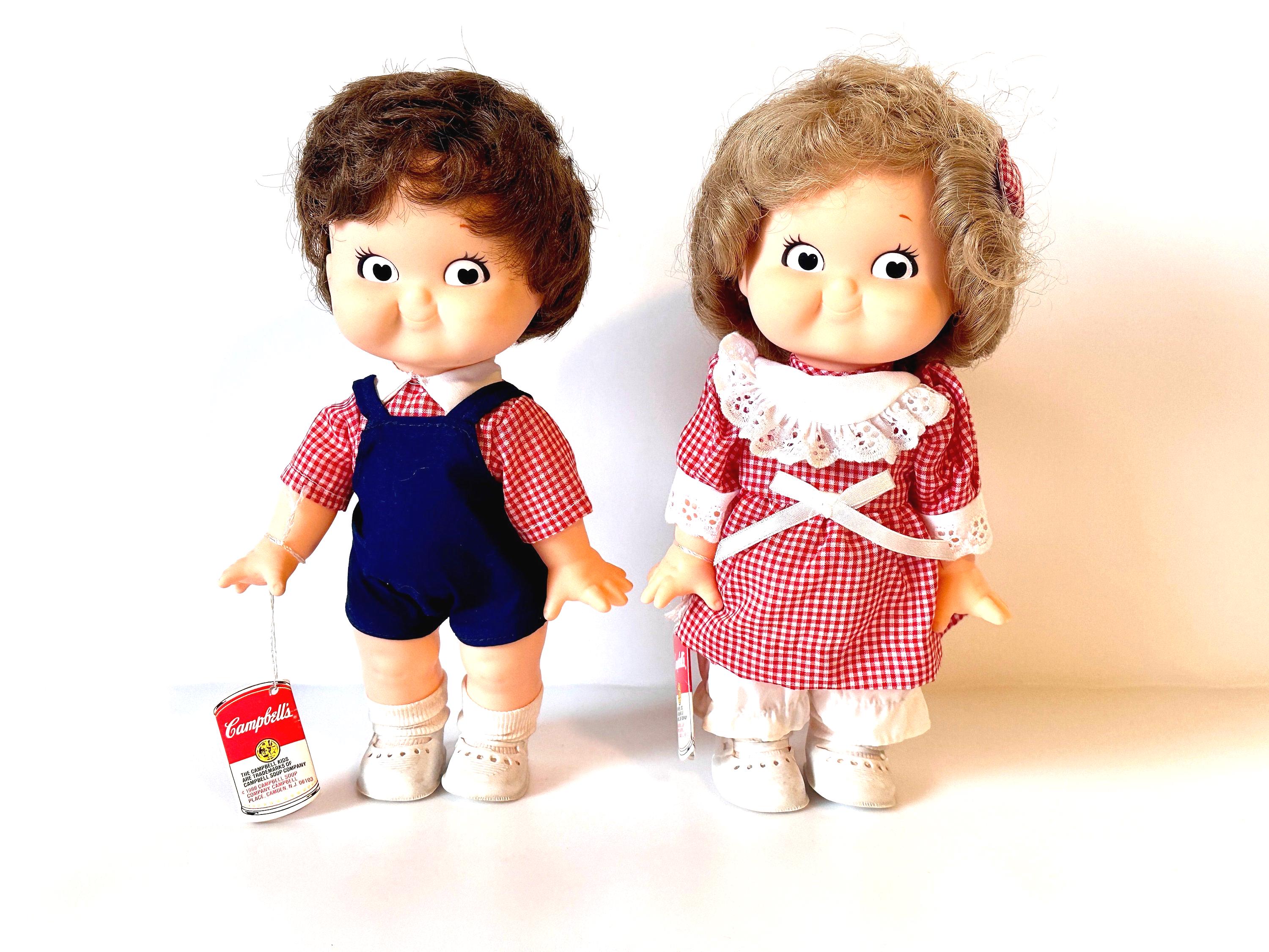 ビンテージ 1988 キャンベルドールセットCampbell Doll Set ビンテージ 1988 キャンベルドールセットCampbell Doll Set