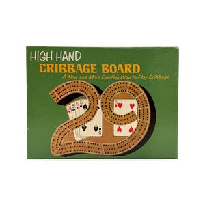 1970s High Hand 29 Cribbage Board by Pacific Game Co
