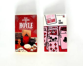 CHOOSE ONE: Play According to Hoyle Rules of Games or The Key to Solitaire